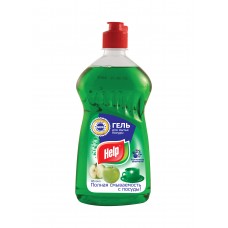 Средство для мытья посуды "Help" Яблоко 0,5 л (гель) Средство для мытья посуды "Help" Яблоко 0,5 л (гель)